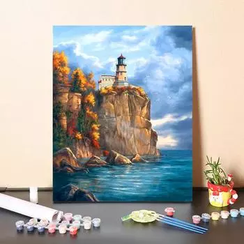 Искусство DIY Картина по номерам Хобби Домашний декор Алмазная живопись Цифровая картина маслом Картина маслом по номерам 40x50cm no frame