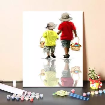 Искусство DIY Картина по номерам Хобби Домашний декор Цифровая картина маслом Алмазная картина Картина по номерам Картина маслом 40x50cm no frame