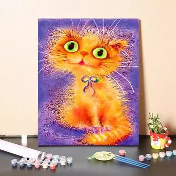 Искусство DIY Живопись по номерам Хобби Алмазная живопись Домашний декор Живопись по номерам Масляная живопись Цифровая масляная живопись 40x50cm no frame