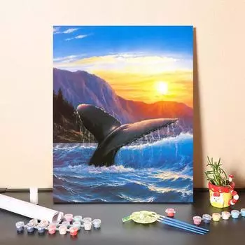 Искусство DIY Живопись по номерам Хобби Домашний декор Алмазная живопись Живопись по номерам Цифровая живопись маслом Живопись маслом 40x50cm no frame