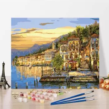 Искусство холст цифровая картина маслом цифры картина маслом DIY картина по номерам украшения дома 40x50cm no frame