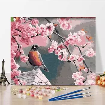 Искусство Холст Цифровая Картина Маслом Украшения Дома Цифры Картина Маслом DIY Картина По Номерам 40x50cm no frame