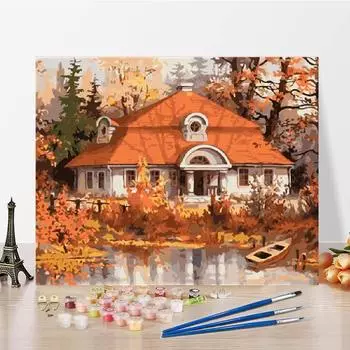 Искусство Холст Номера Картина Маслом Домашнее Украшение DIY Картина По Номерам Цифровая Картина Маслом 40x50cm no frame