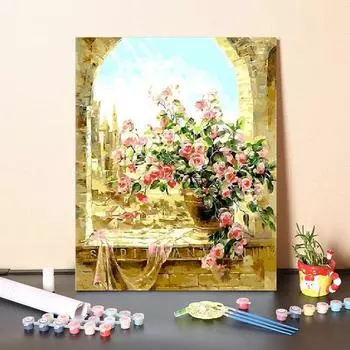 Искусство Цифры Масляная Живопись DIY Живопись По Номерам Цифровая Живопись Маслом Холст Украшение Дома 40x50cm no frame