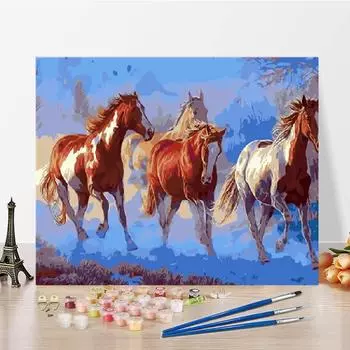 Искусство украшения дома DIY картина по номерам холст цифровая картина маслом цифры картина маслом 40x50cm no frame