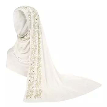 Исламская шляпа хиджаб мусульманская шляпа тюрбан кепка стильная ближневосточная индийская шляпа кепка тюрбан защита от ультрафиолета ветрозащитный головной убор бандана головной убор мода белый