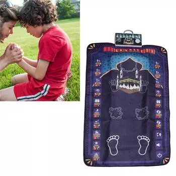 Исламское интерактивное молитвенное одеяло, образовательное 7 языков, 36 режимов, мусульманский интерактивный молитвенный коврик F3 F3