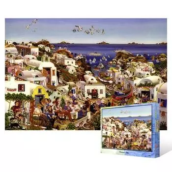 Island Life - пазл из 1000 деталей, популярная корейская головоломка