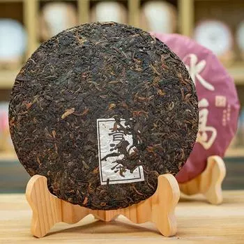 Исландский чай пуэр, выдержанный чай, 357 г, чайная лепешка, юньнаньский чай пуэр, выдержанный чай из древнего дерева 357g