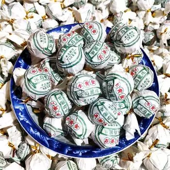 Исландский сырой чай Dragon Pearl Юньнань Пуэр Чай Gold Mini Tuo Tea 500г 500G