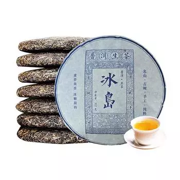 Исландский сырой чай Юньнань Пуэр сырой чай Лао Баньчжан исландский чай 357 г