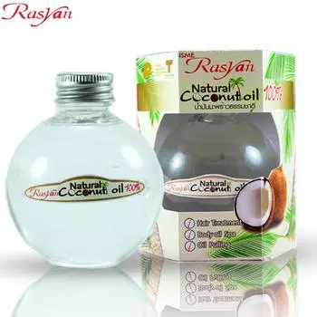 ISME Rasyan Чистое натуральное кокосовое масло холодного отжима 100% 150 мл - Тайский