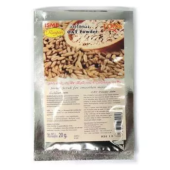 ISME Rasyan Oat Powder, Натуральная маска для лица, 20 г - Тайский 20 g