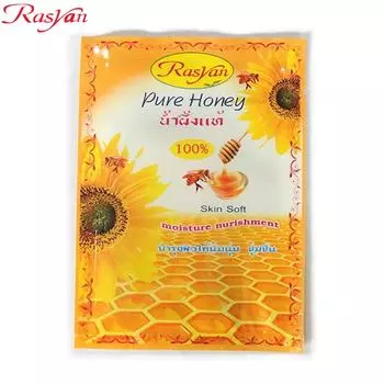 ISME RASYAN Pure Honey 100%, Skin Soft, увлажнение, питание, 20 г - Тайский 20 g