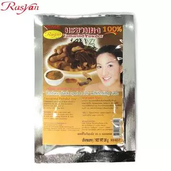 ISME Rasyan Tamarind Powder 100%, от темных пятен и отбеливания лица, 20 г - Тайский 20 g