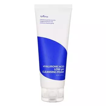Isntree Hyaluronic Acid Слабокислотная очищающая пенка, 150 мл, 1 шт.