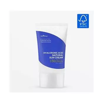 ISNTREE Натуральный солнцезащитный крем с гиалуроновой кислотой SPF50 + PA ++++ 50 мл
