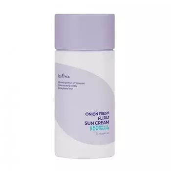 Isntree Onion Fresh Sun Cream Fluid Sun Cream 50мл, корейская косметика, Kbeauty, пробник