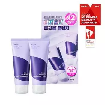 Isntree Onion New Fair Очищающая пенка 150 мл Double Plan