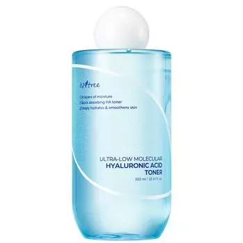 ISNTREE Тонер с ультранизкой молекулярной гиалуроновой кислотой, 300 мл, 1 шт.