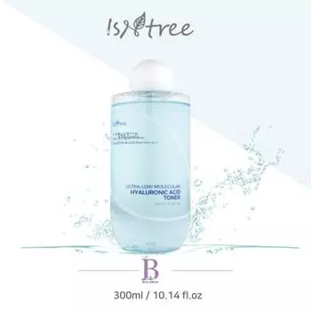 ISNTREE Ultra-Low Molecular Hyaluronic Acid Toner 300ml 300ml