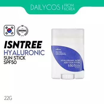 [Isntree] Воздушный солнцезащитный стик с гиалуроновой кислотой spf50 PA++++ 22G 1ea