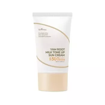 ISNTREE YAM ROOT MILK TONE UP SUN CREAM , Корейская косметика, Kbeauty, пробник