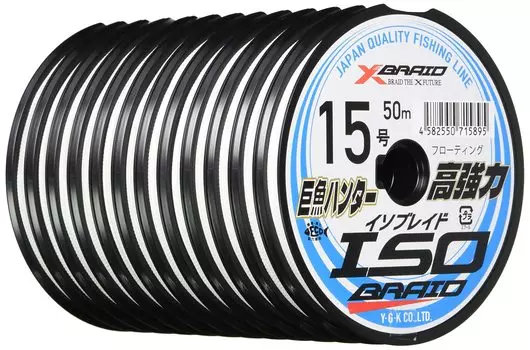 ISO BRAID 50м 12 соединенных 15 X-Braid [600м] Нет. белый