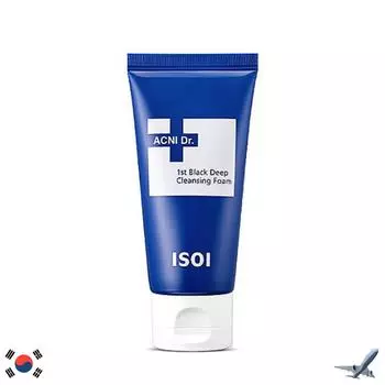 ISOI ACNI ДР.. 1ST ЧЕРНАЯ ПЕНКА ДЛЯ ГЛУБОКОГО ОЧИЩЕНИЯ 75мл