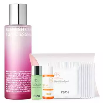ISOI Blemish Care Blemish Tonic Essence + 6 пробных наборов, случайная доставка, 130 мл, 1 набор
