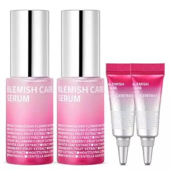 isoi Blemish Care Up Blemish Rose Serum 2 шт., Eye Concentrate 2 шт., 1 набор