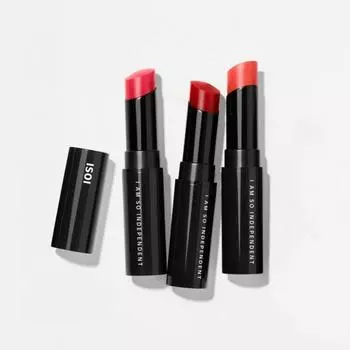 Isoi [новый] Выберите 3 типа бальзама для губ Isoi Bulgarian Rose, ягодно-розовый, коралловый, закатно-оранжевый Berry Rose