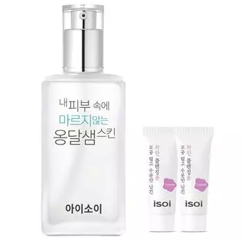 isoi Ongdalsam Skin, который не сушит мою кожу 130 мл + увлажняющая пенка 7 мл x 2 шт, 1 набор