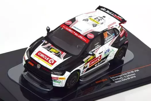 Isomodel VW Polo Gti R5 19 Wells Rally GB RAM796LQ #54 O.Solberg/A.Johnston 1/43