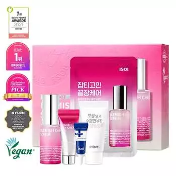 Isoy Blemish Care Up Serum 15ml Special Kit (Blemish Serum Special Kit)