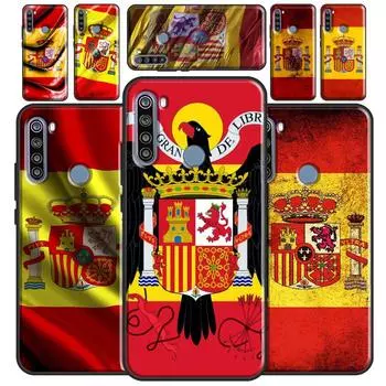 Испания Испанский флаг для Redmi Note 11 Pro Чехол для Xiaomi Redmi 9C 9T 9A 9S 10S Note 9 10 Pro Задняя крышка Shell Redmi 7