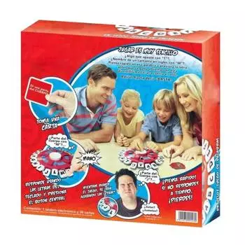 Испанский алфавит настольная игра родитель-ребенок интерактивная шахматная доска детские развивающие игрушки One Size красный