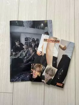 [ИСПОЛЬЗОВАННЫЙ] альбом RIIZE RIIZING, чистый файл, кассета unseok record