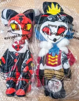 Использованная мягкая игрушка Helluva Boss Blitzo Stolas, набор из 2 видов, редкая