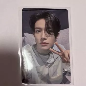 Использованная официальная фотокарточка ENHYPEN WALK THE LINE JAPAN HEESEUNG FC Limited ENGENE ZONE Fan Club EN-