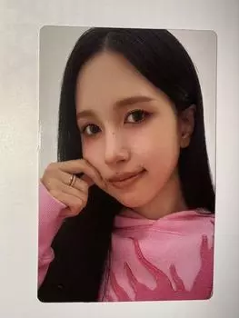 Использованная официальная фотокарточка TWICE MINA STRATEGY Broadcast Limited PC Sanok