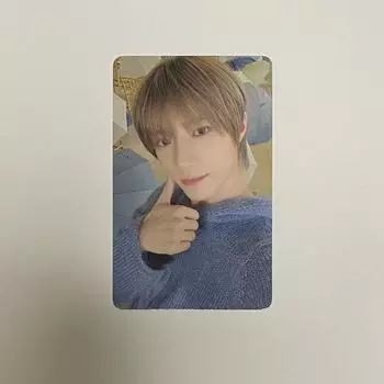 Использованная официальная фотокарточка TXT BEOMGYU SANCTUARY Comeback Live Benefit 3 формы версии TOMORROW TOGETHER