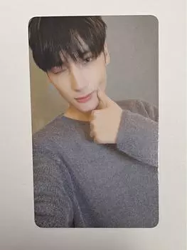 Использованная официальная фотокарточка TXT HUENINGKAI SANCTUARY Comeback Live Benefit 3 формы версии TOMORROW TOGETHER