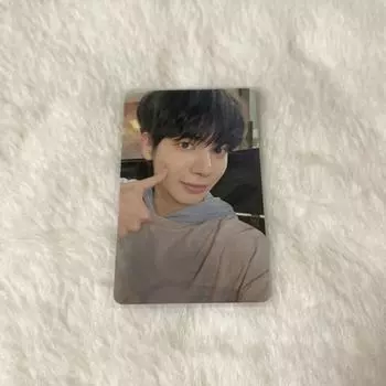 Использованная официальная фотокарточка TXT TAEHYUN SANCTUARY Comeback Live Benefit 3 Forms ver TOMORROW TOGETHER