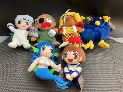 Использованная плюшевая кукла Puyo Puyo Level Representative Championship Series, набор из 6 видов, редкая