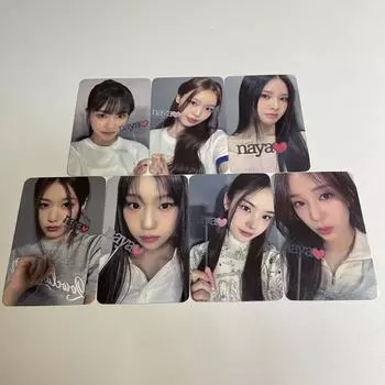 Использованный izna naya FC Fan Club Benefit Photo Card Полный комплект Official Limited PC