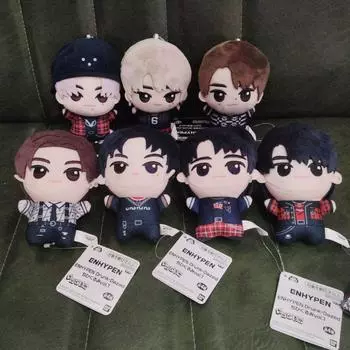 Использованный плюшевый талисман ENHYPEN Drunk-Dazed Chibigurumi 7 типов полный набор