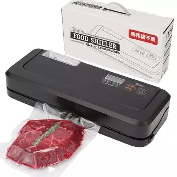 Используется профессиональными поварами. Коммерческая вакуумная упаковочная машина. Для домашнего использования. LEHIAR4000BK. Мощность всасывания 80 кПа. Подходит для использования без специального пакета. Официальный японский производитель.