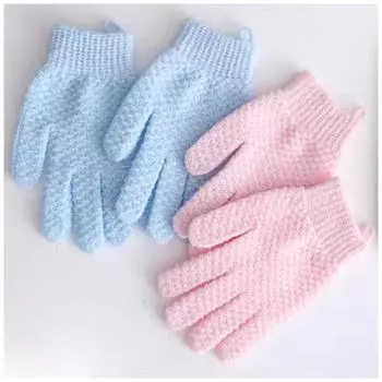 Используйте пять пальцев для купания, отшелушивания, растирания грязью и растирания спины.. Практичные перчатки для мужчин и женщин.