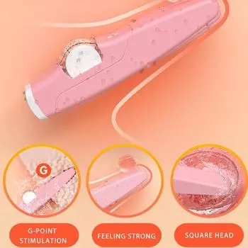 Исправлена игрушка с женским приложением, пультом дистанционного управления, мастурбацией, AV-вибратором для взрослых секс-игрушек.